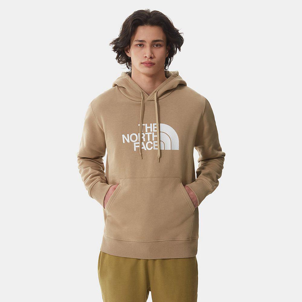 The North Face Drew Peak Ανδρικα Φούτερ Hoodie - Χακί (DMTJ12834)